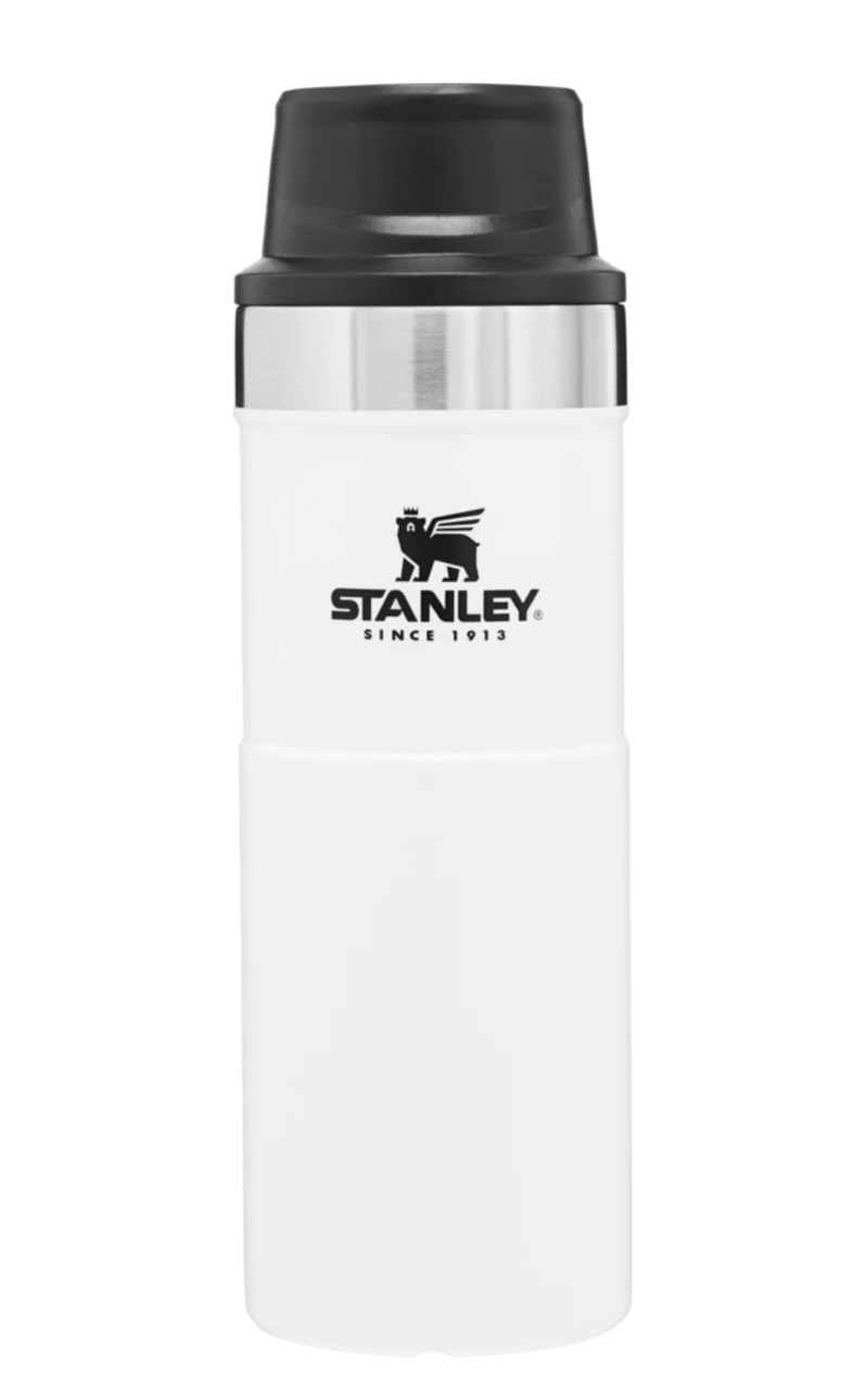 Stanley Classic Trigger-Action Travel Mug 16oz/400ml Polar White-1